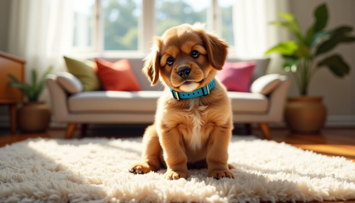 Pourquoi mon chiot gratte-t-il son cou après avoir enfilé un collier pour la première fois ?