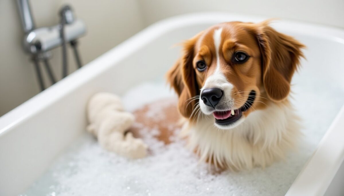 Les essentiels pour un bain parfait : tout ce qu&rsquo;il faut pour laver votre chien efficacement