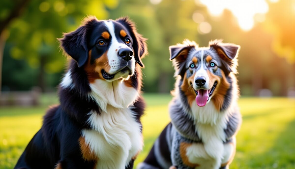 Bouvier Bernois ou Berger Australien : Quel compagnon canin correspond vraiment à votre style de vie ?