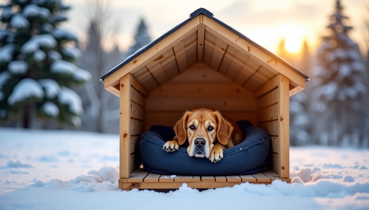 Guide complet des abris extérieurs pour chiens : confort assuré été comme hiver