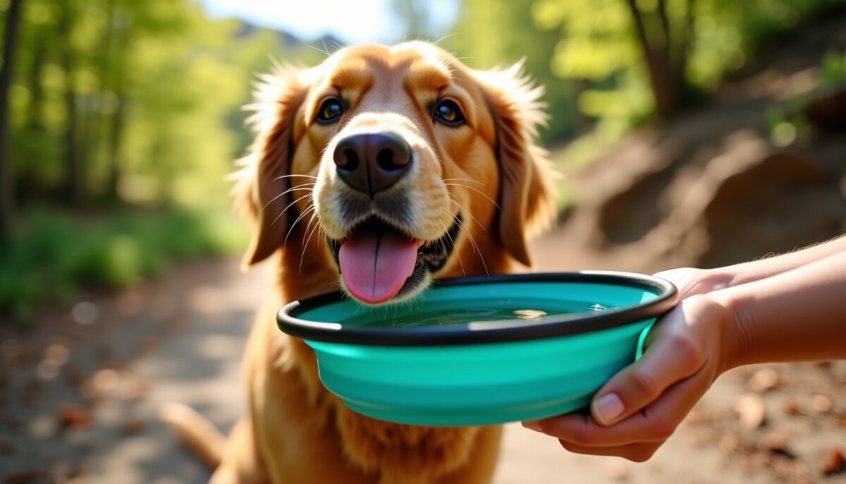 L'importance de l'hydratation : comment bien abreuver votre chien lors de ses balades